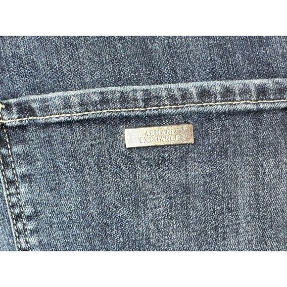 Armani Exchange J16 Straight Stretch Jeans Mens Size‎ 38x29 Dark Blue Denim AX - Picture 5 of 12